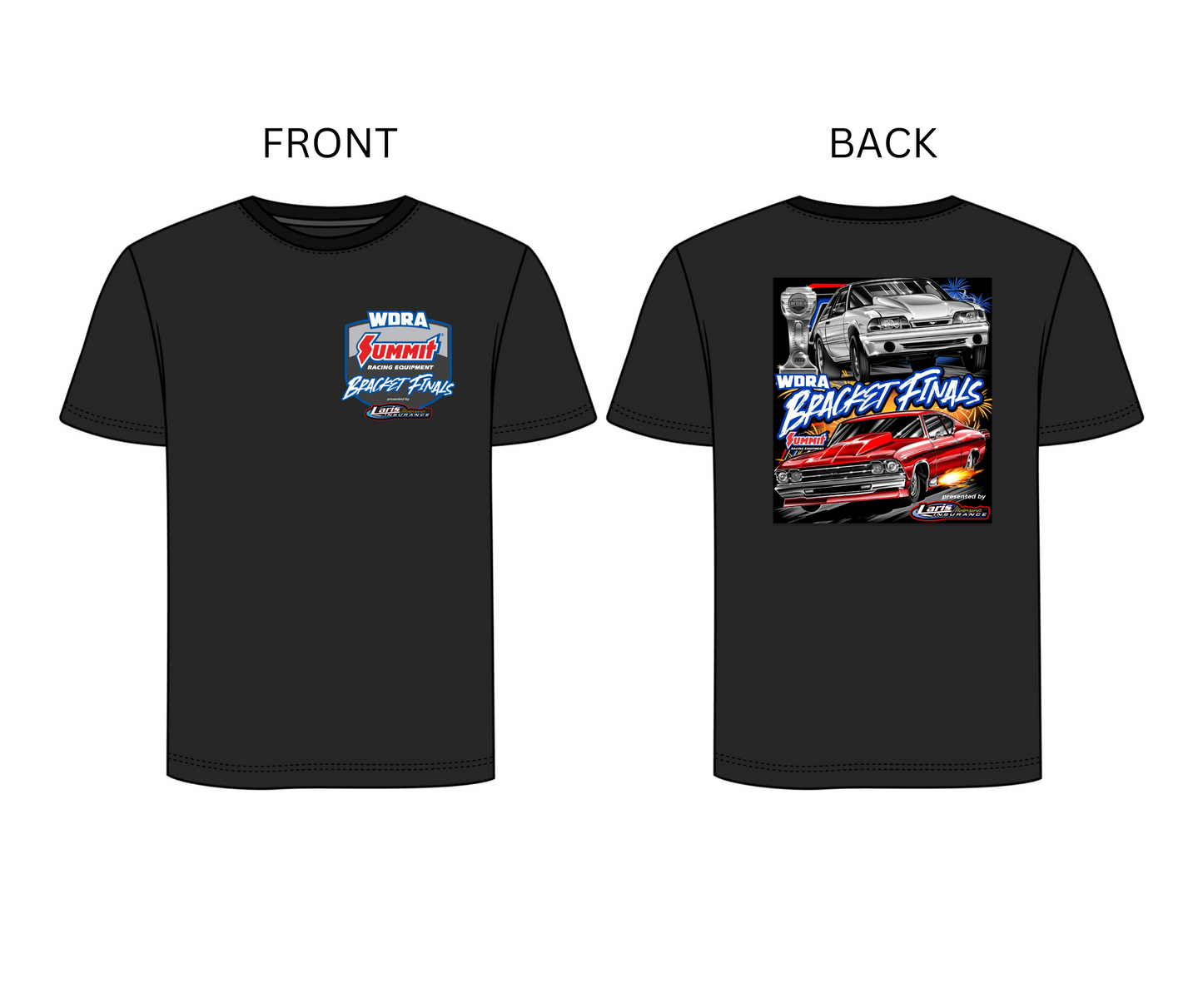 FREE SHIPPING! WDRA Bracket Finals 2023 T-Shirt – World Drag Racing ...