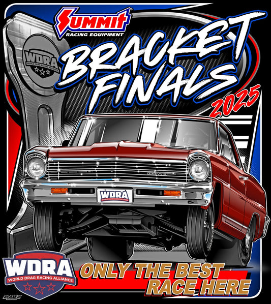 CLEARANCE $10 WHILE SUPPLIES LAST - 2025 WDRA Summit Bracket Finals Event T