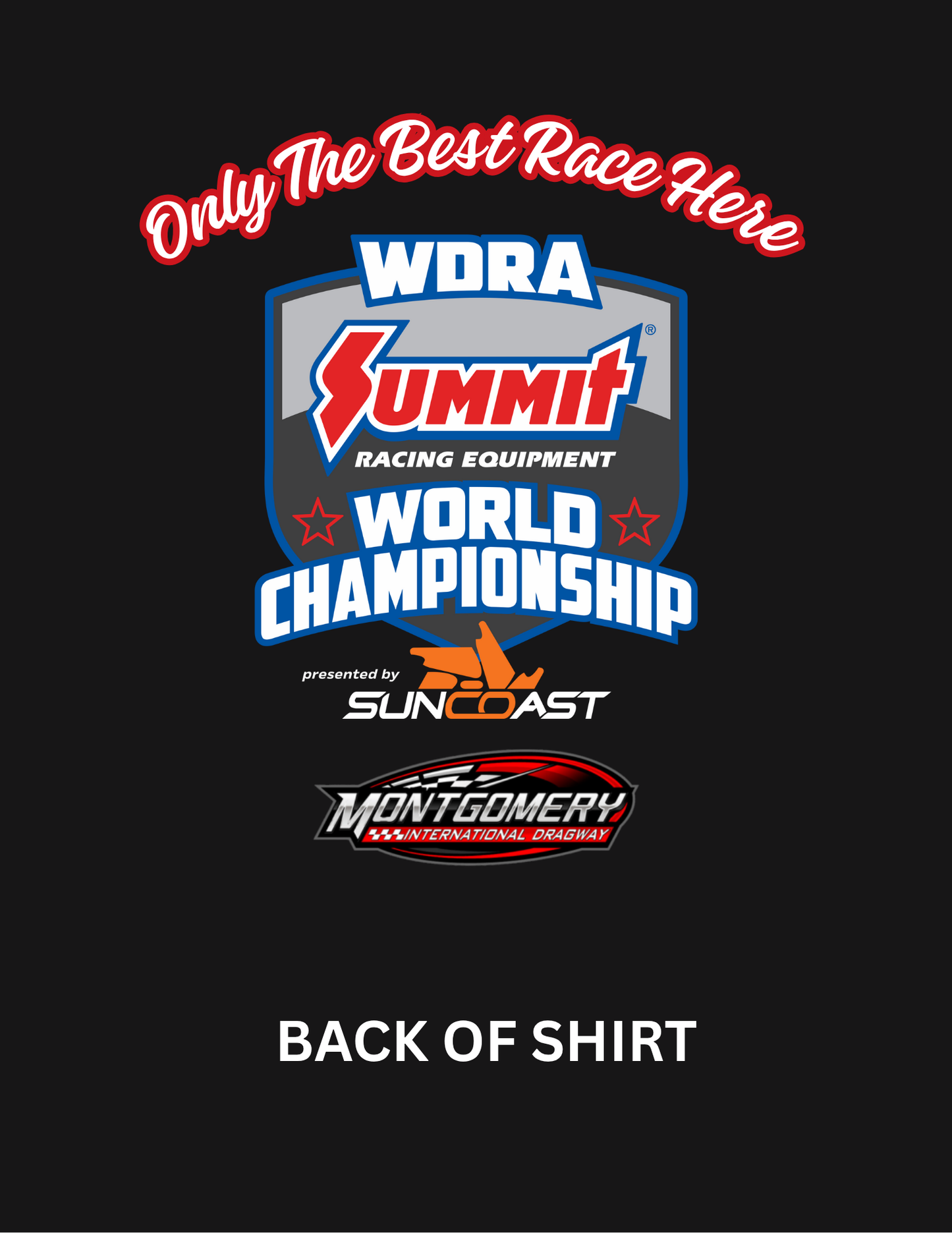 CLEARANCE $10 (3X-Large ONLY) - 2025 WDRA Summit World Championship Event T